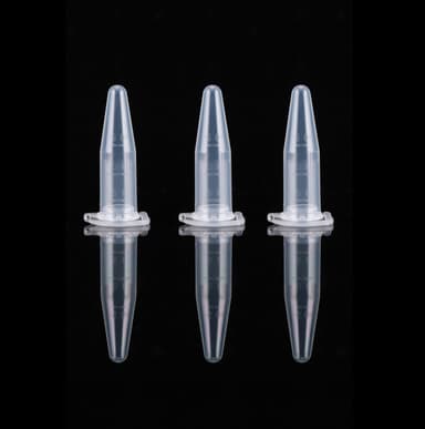 1.5ml Microcentrifuge Tube, Clear, Conical, Lock Cap, 500/pk, 5000/cs