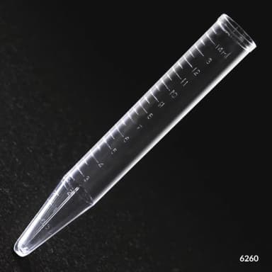 Centrifuge Tube, 15mL, PS, Molded Graduations, 250/Bag, 4 Bags/Unit
