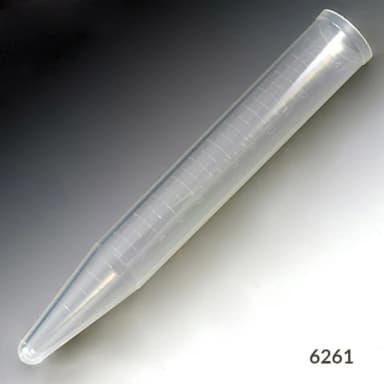 Centrifuge Tube, 15mL, PP, Molded Graduations, 250/Bag, 4 Bags/Unit