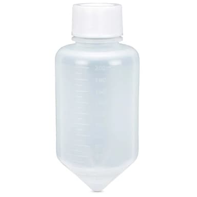 Centrifuge Tube, 225mL Large Volume, Attached White Screw Cap, PP, 6/Bag - PK/1