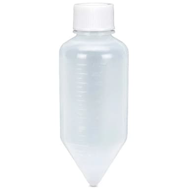 Centrifuge Tube, 250mL Large Volume, Attached White Screw Cap, PP, 6/Bag - PK/1