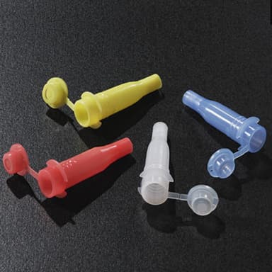 HORIBA ABX: Sample Cup with Cap for Cobas Mira, Bio, Fara and Horiba ABX analyzers, Clear - cs-12000