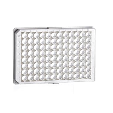 µCLEAR PLATE,WHITE,96 WELL 127,8/86/15 M
