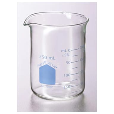 PYREX VISTA Griffin Low Form 50mL Beaker, Graduated