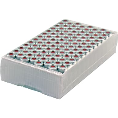 N11 Aluminium crimp cap, silver