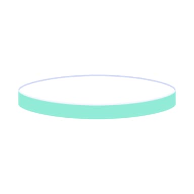 N 17 septa Silicone blue transparent/PTFE white Hardness: 4