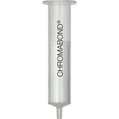 CHROMABOND columns C18, volume: 15 mL, content of , 2000 mg