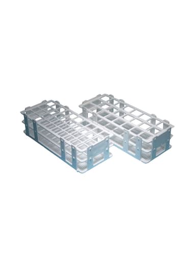 PLASTIC TEST TUBE RACKS, WET/DRY, FOR 13MM TUBES, 90 PLACES