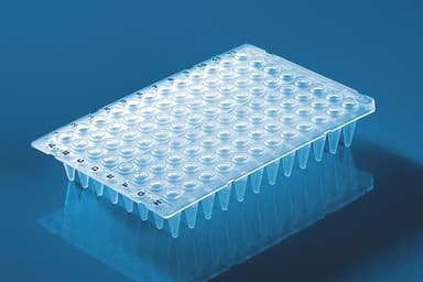 96-well PCR plate semi-skirted Std Profile white 50 plates