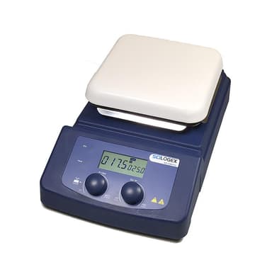 SCI380HS-Pro LCD Digital 5.5 x 5.5 in. Magnetic Hotplate Stirrer, ceramic plate, 110V, 50/60Hz US Plug
