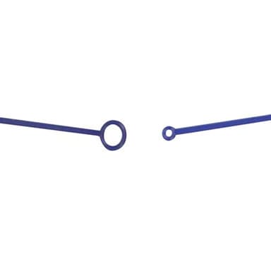 Inoculating Needle/Loops 10uL Flexible, Sterile pk1000, Blue
