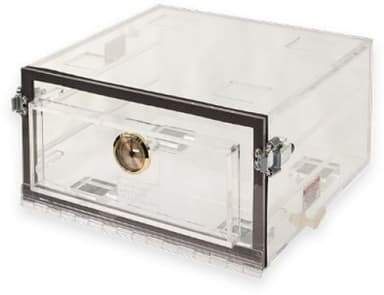 Clear Acrylic Desiccators, 12" x 12" x 1/4" Clear Perforated Shelf