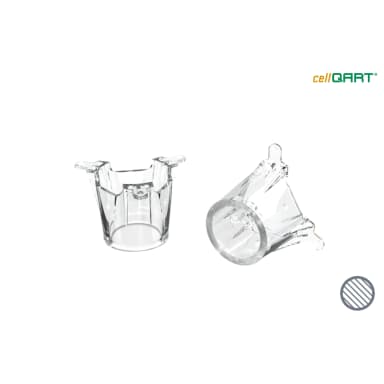 cellQART 24-Well Cell Culture Insert PET, 0.4um, Clear extended culture, 48/pk