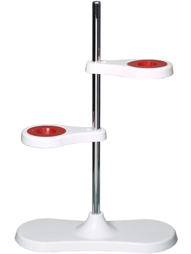 Funnel stand for two funnels, for Ø 40-180 mm