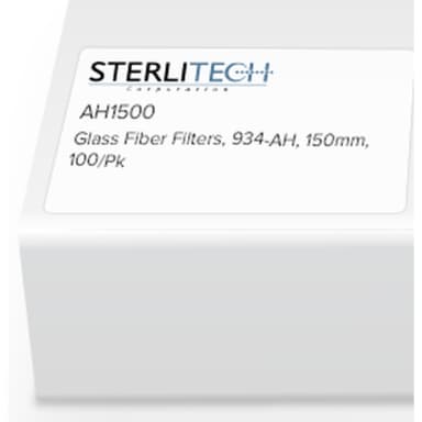 934-AH Borosilicate Glass Microfiber, 150mm, 100/Pk