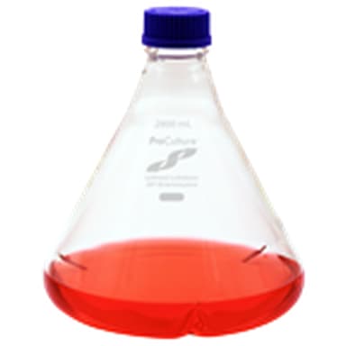 FLASK, FERNBACH,GL45,BAFFLED,2800ML