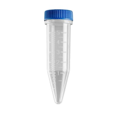 5ml S5mL Tubes, non-sterile, w/ screw caps packed separately, pk/500 ( 5 bags of 100)