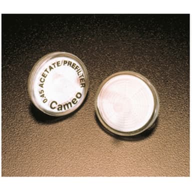 Cellulose Acetate Syringe Filters, with Prefilter, Cameo, 0.8 Micron, 30mm, 500/Pk