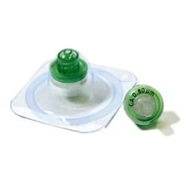 Cellulose Acetate Syringe Filters, Sterile, Abluo, 0.8 Micron, 13mm, 50/pk