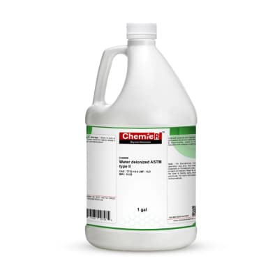 Water, Deionized, ASTM Type II