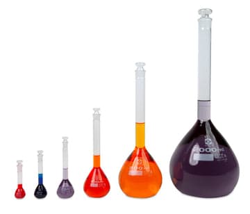 Graduated Cylinders, Variety Kit, 1 Each of 10, 25, 50, and 100 mL, PK/4