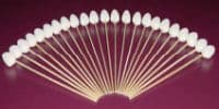 Cotton Tipped Applicators Non-Sterile. 3" and 6" length., 3", 100/Box