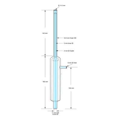 HIGH TEMPERATURE DEWAR PER DWG SK-3352