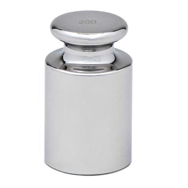 200G-C Calibration Weight , 200g, OIML Class E2, includes ISO 17025:2017 Cert. of Calibration