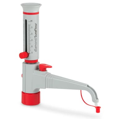 05 Bottle Top Dispenser, Diamond SureFlow, with Recirculation, 0.5mL to 5.0mL, 0.1mL increments