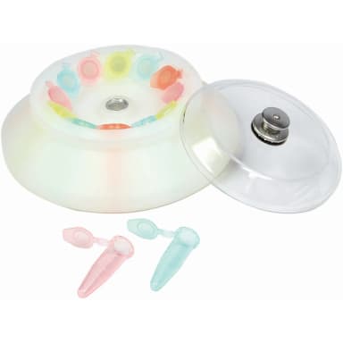 AD2 Rotor Cavity Sleeves for use with GCM-12 Series Micro Centrifuges, converts the rotor cavity for use with 0.2mL Microcentrifuge Tubes, 12 Each