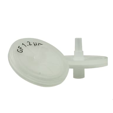 Glass Fiber Syringe Filters, Abluo, 1.2 Micron, 25mm, 500/Pk