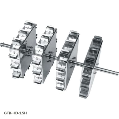 1.5H Tube Holder for use with GTR-HD Series Tube Rotators, 48 Horizontal Places for 1.5mL Microcentrifuge Tubes