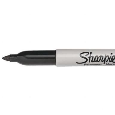 Sharpie Black Marker Pens, Black