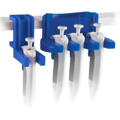 Tri-Clamp-ette Pipette Holder (holds 3 pipettors), Blue