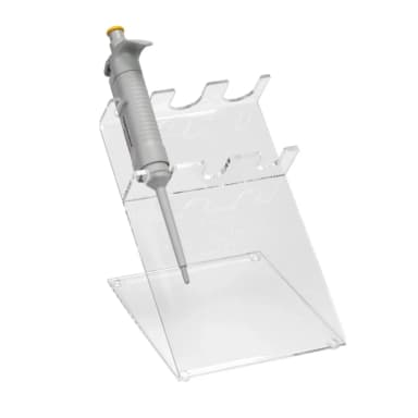 Pipette Stand Acrylic 3-Place, Clear