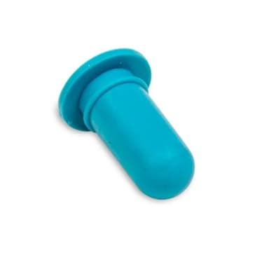 Silicone Rubber Bulb 1mL pk24, Blue