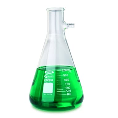 Glass Filtering Flask, 1000 mL - Pack 6