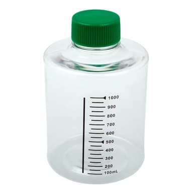 490cm² Roller Bottle, Tissue Culture Treated, Printed Graduations, Non-Vented Cap, Sterile