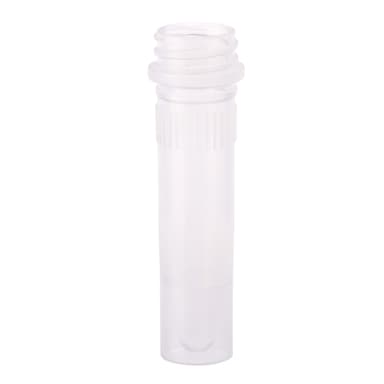 TUBE ONLY, 1.5mL Screw Top Micro Tube, Self-Standing, Grip Band, Non-sterile