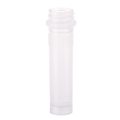 TUBE ONLY, 2.0mL Screw Top Micro Tube, Self-Standing, Grip Band, Non-sterile