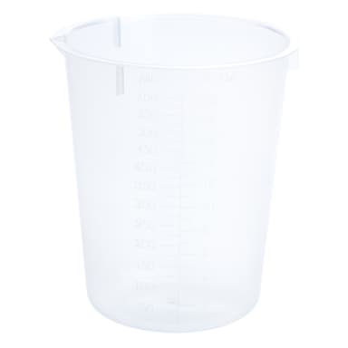 600mL Graduated Beaker, Polypropylene, Non-sterile