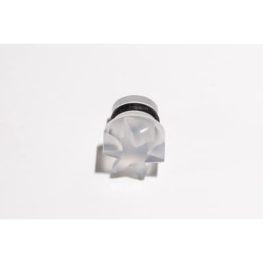 BRUKER CAP,4MM,KEL-F,WITH VITON O-RING