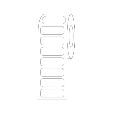 Label Rolls, Cryo, 21x7mm, for 0.5mL Tubes, White