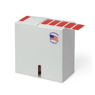 Label Rolls, Cryo, 38x19mm, for General Use, Red