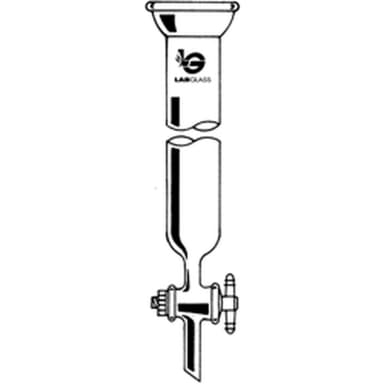 COLUMN,FLASH,PTFE,FRIT,35/20,13X450