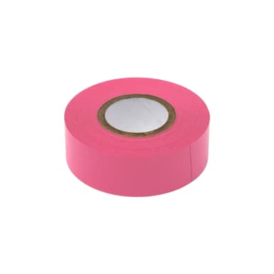 Labeling Tape, 3/4" x 500" per Roll, 4 Rolls/Box, Rose - CS/16