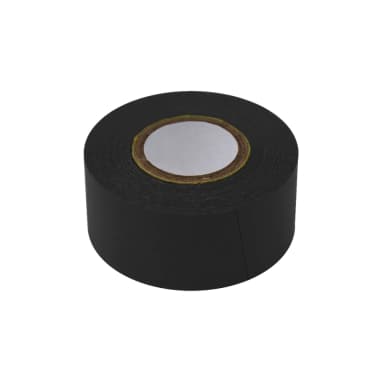Labeling Tape, 1" x 500" per Roll, 3 Rolls/Box, Black - CS/12