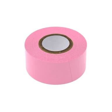 Labeling Tape, 1" x 500" per Roll, 3 Rolls/Box, Pink - CS/12