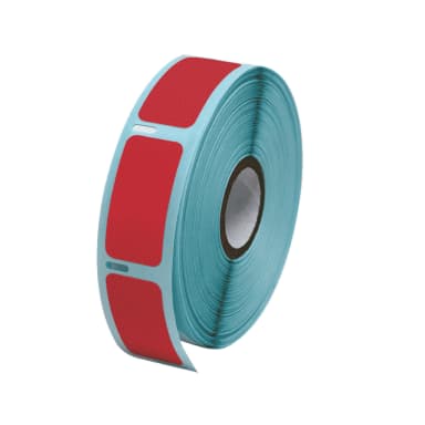 Label Roll, Cryo, Direct Thermal, 51x19mm, for Large Tubes, Racks and Boxes, Red