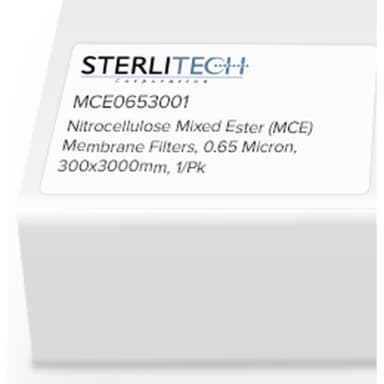 Nitrocellulose Mixed Ester (MCE) Membrane, 0.65 Micron, 300 x 3000mm, 1/Pk